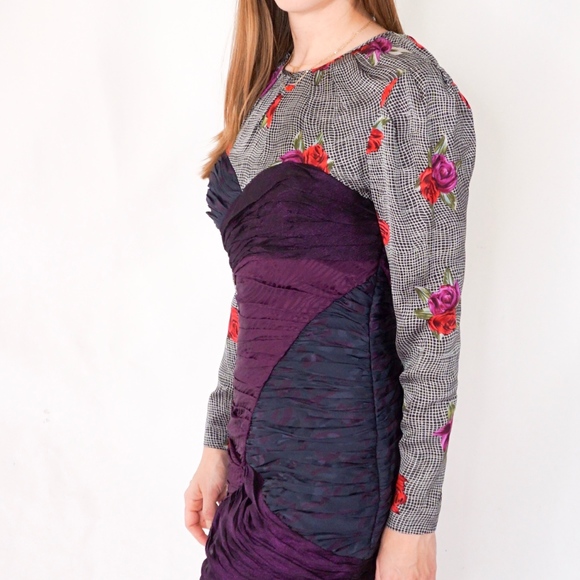 Jill Stuart Cocktail Rose Jessica Mini Dress 0460 - Picture 5 of 8